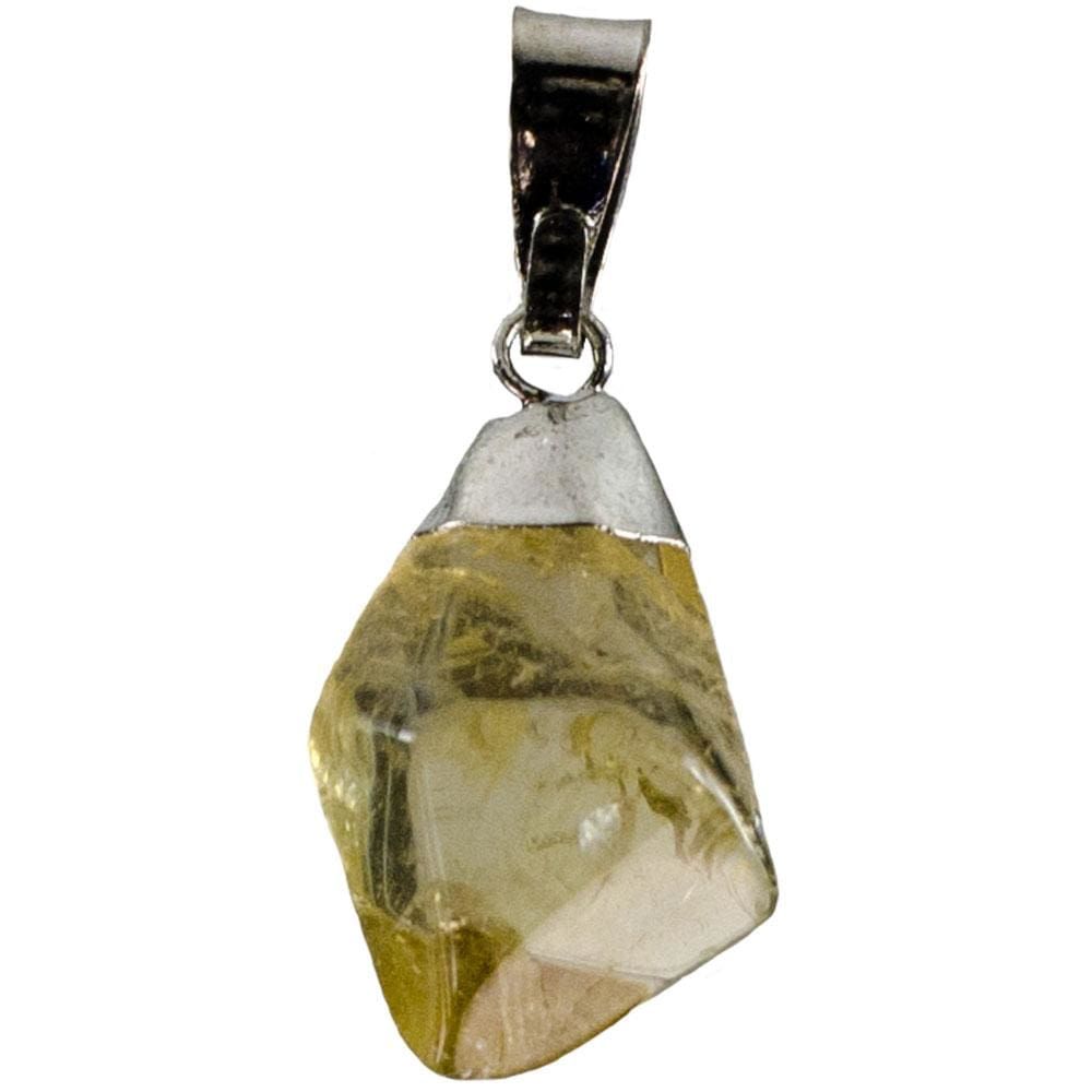 Diamond Shape Stone Pendant - Citrine, SKU KH-97617, UPC 6016201870834
