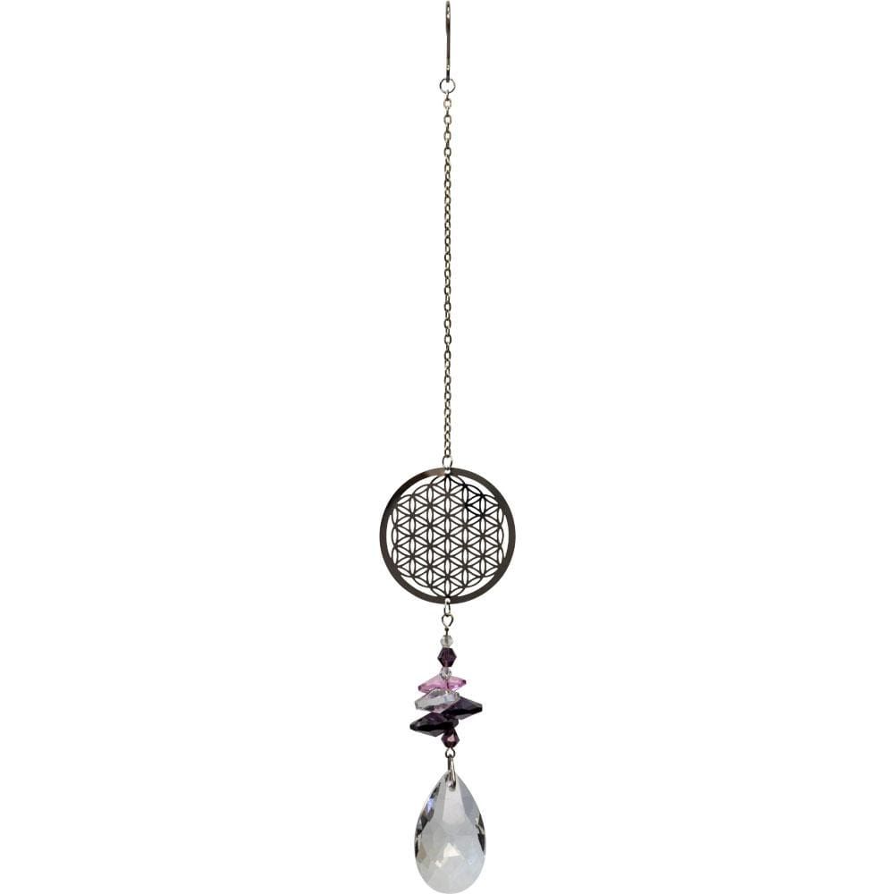 11&quot; Sun Drop - Flower of Life, SKU KH-63013, UPC 6016209431495