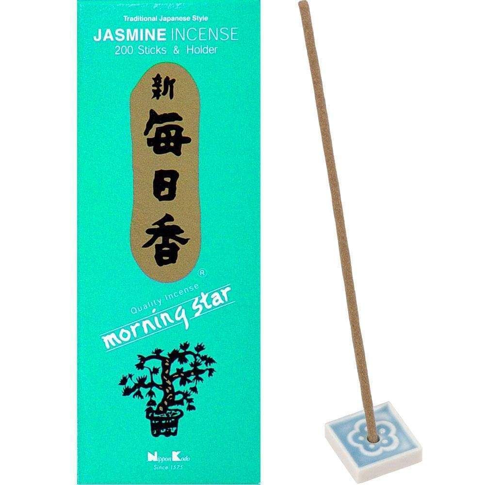 Morning Star Incense 200 Sticks - Jasmine, SKU KH-72718, UPC 6016226930957
