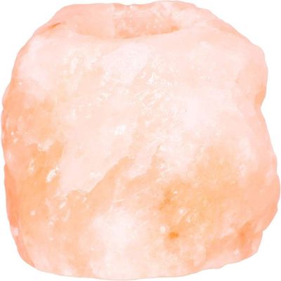4&quot; Rough Tealight Holder - Salt, SKU KH-04619, UPC 6016217287299