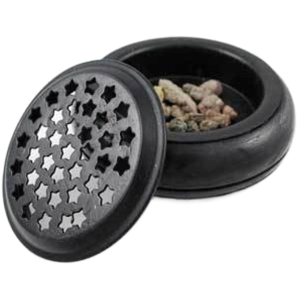 3&quot; Wooden Metal Starry Screen Charcoal Burner, SKU WBI2, UPC 6016210424486
