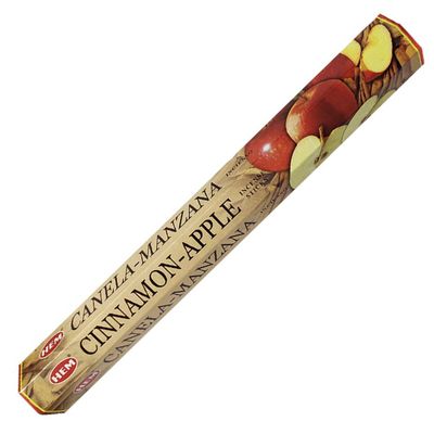 Cinnamon Apple HEM Incense Stick 20 Pack, SKU CIA20, UPC 6016215623693