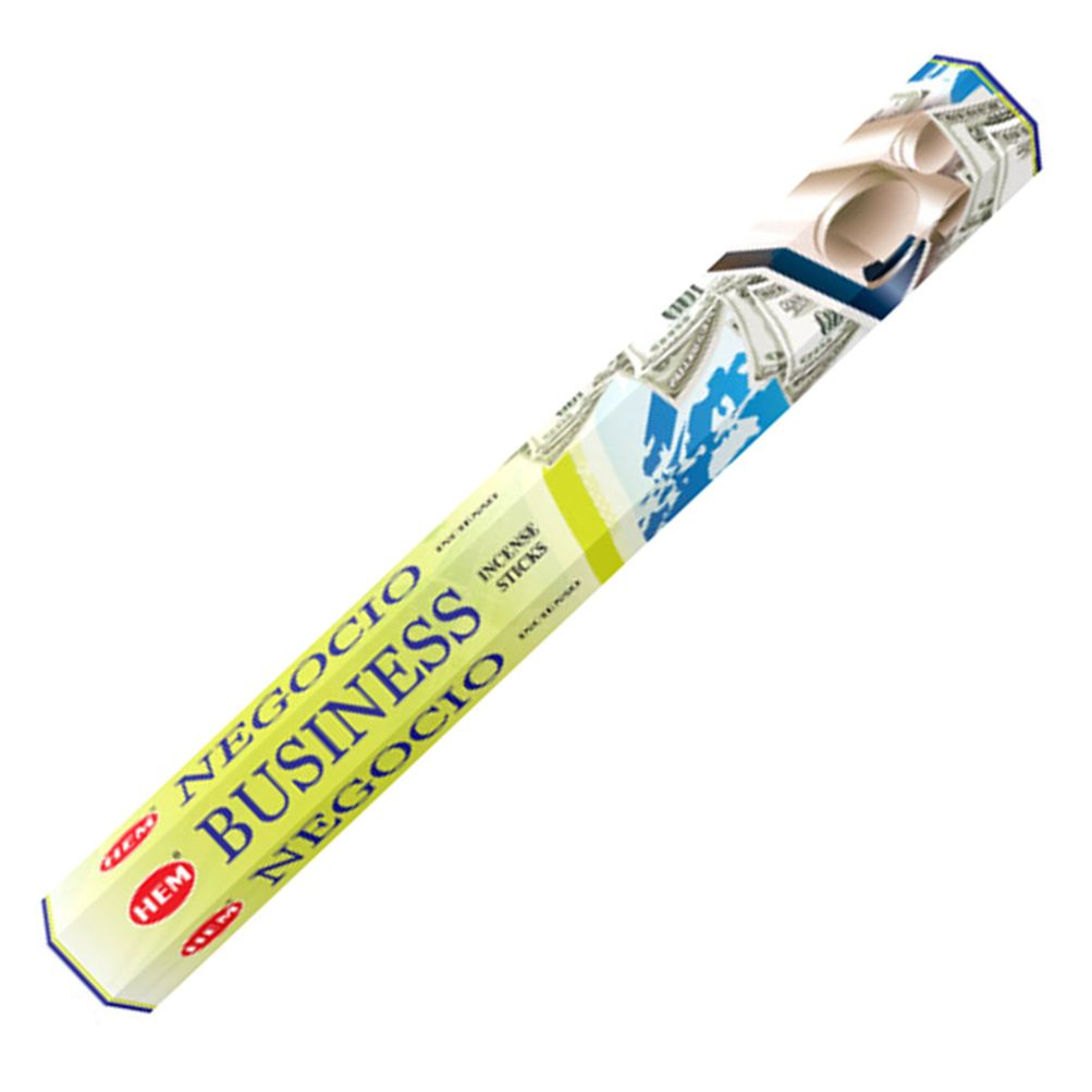 Business HEM Incense Stick 20 Pack, SKU BUS20, UPC 6016202012080