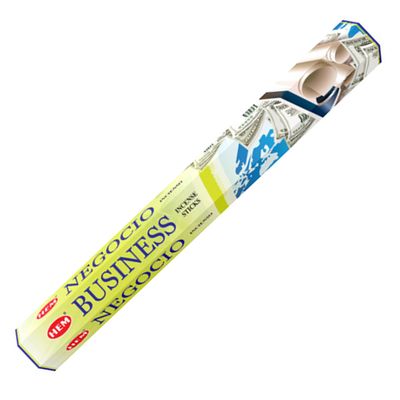 Business HEM Incense Stick 20 Pack, SKU BUS20, UPC 6016202012080