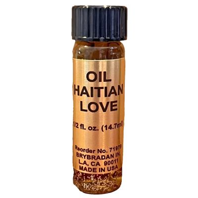 1/2 oz Espiritu Spiritual Oil - Haitian Love with Root, SKU RM-11430, UPC 6016212287294