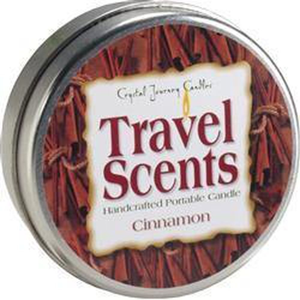 4&quot; Travel Scent Candle - Cinnamon, SKU CJ-F009, UPC 6016224690679