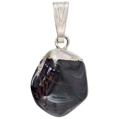Tumbled Stone Pendant - Garnet, SKU KH-98952, UPC 6016208363377
