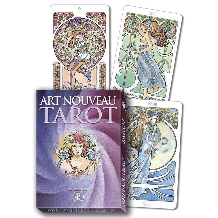 Tarot Art Nouveau Grand Trumps Deck by Antonella Castelli, SKU LW287, UPC 6016200847868