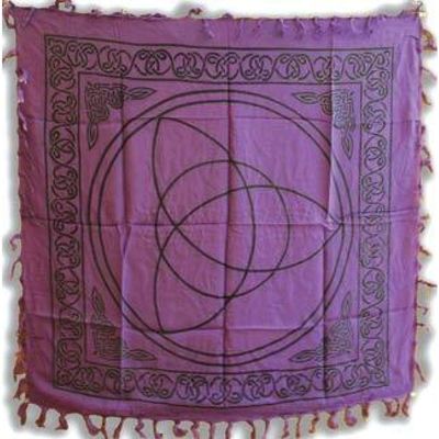 36&quot; Satin Altar Cloth - Triquetra, SKU SC85, UPC 6016208885824