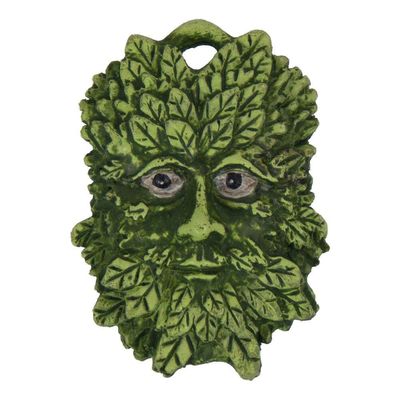 1.5&quot; Polyresin Figurine - Mini Green Man, SKU KH-33814-1, UPC 6016207768722