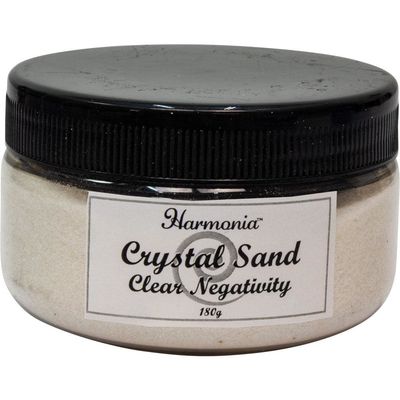 Gemstone Sand Jar 180 gram - Crystal, SKU KH-62023, UPC 6016203749749