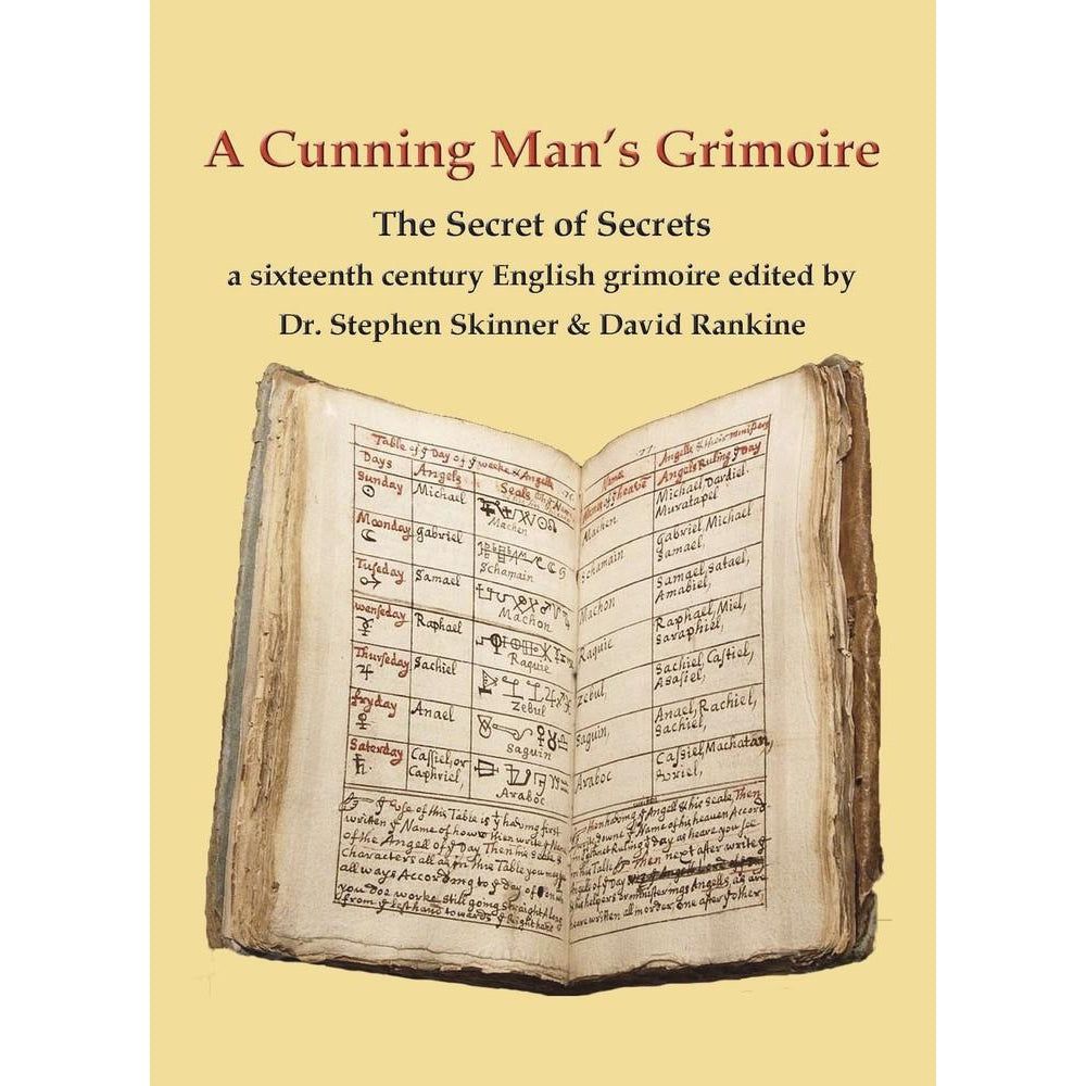 A Cunning Man&#39;s Grimoire (Hardcover) by Stephen Skinner, David Rankine, SKU LW967, UPC 6016207149156