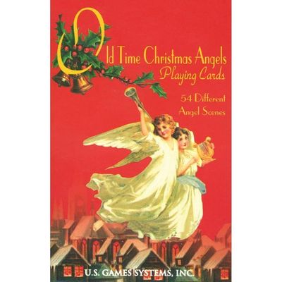 Old Time Christmas Angels Playing Card Deck by U.S. Game Systems, Inc., SKU UG-CAN54, UPC 601621376…