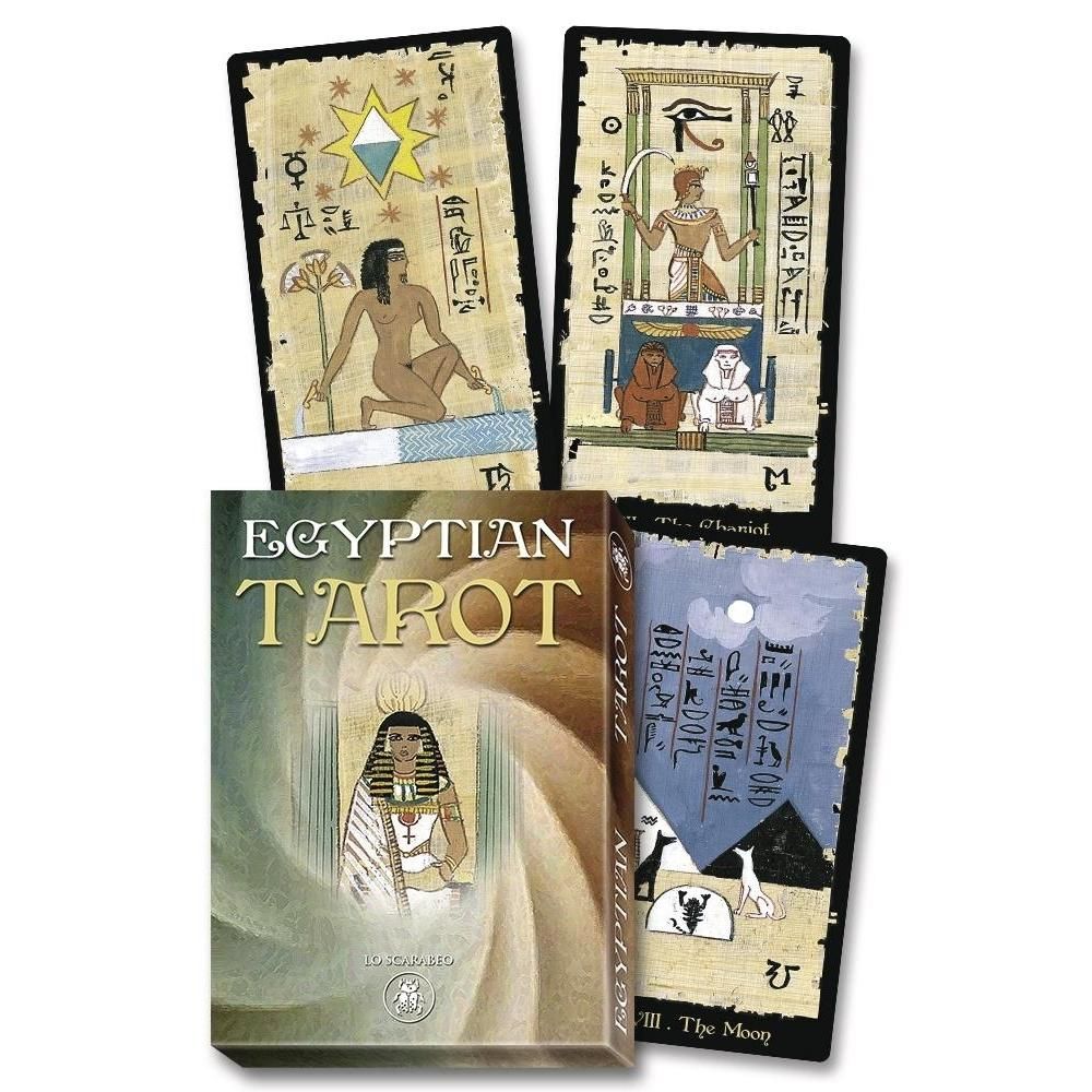 Egyptian Tarot Grand Trumps by Lo Scarabeo, SKU LW1679, UPC 6016228297294