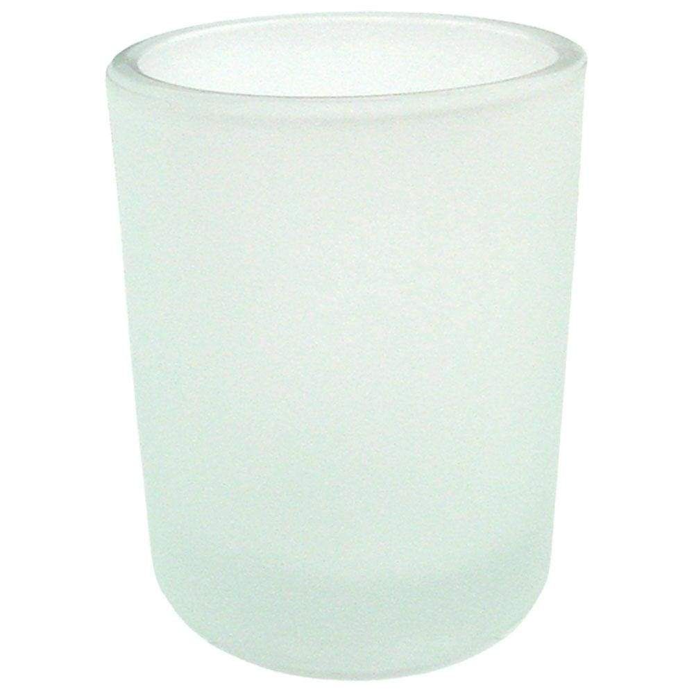 2.5&quot; Glass Votive Holder - Frosted Glass, SKU KH-01030, UPC 6016225012074