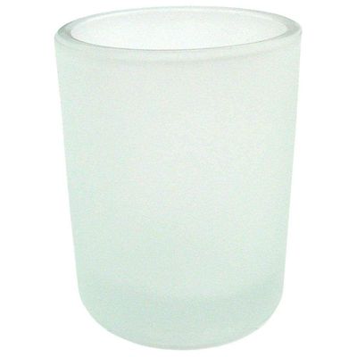 2.5&quot; Glass Votive Holder - Frosted Glass, SKU KH-01030, UPC 6016225012074