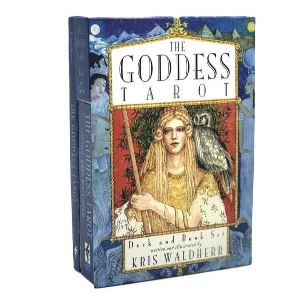 The Goddess Tarot Deck &amp; Book Set by Kris Waldherr, SKU UG-GDTS99, UPC 6016201811899