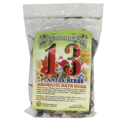 Brybradan Aromatic Bath Herbs - 13 Herbs, SKU RM-601013, UPC 6016203548526