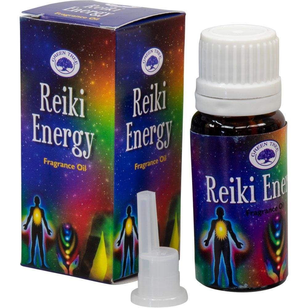 10 ml Green Tree Fragrance Oil - Reiki Energy, SKU KH-72697, UPC 6016202634671