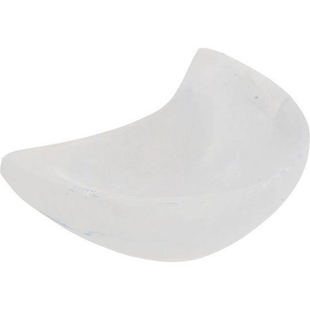 Selenite Offering Bowl - Moon, SKU KH-89658, UPC 6016205221281