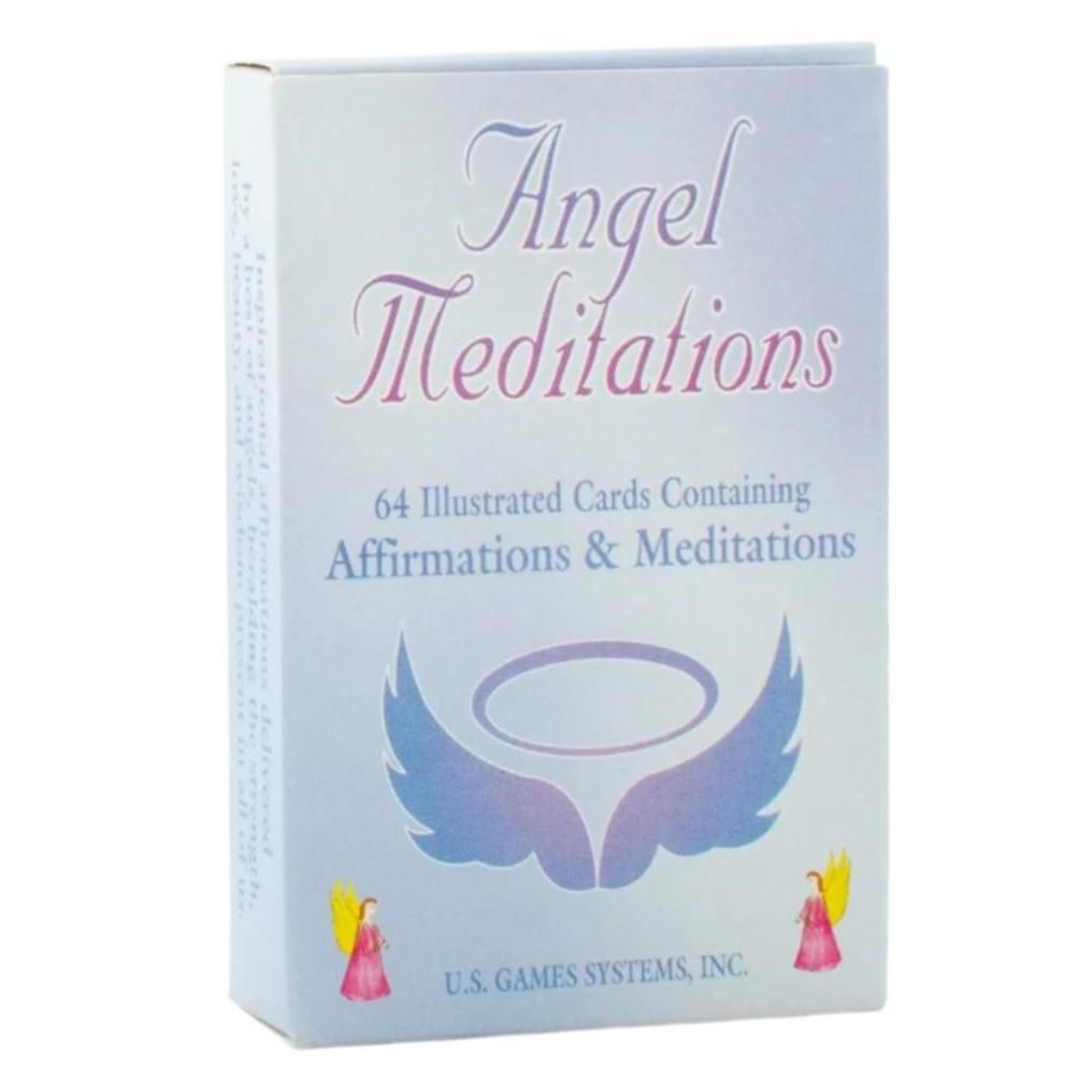 Angel Meditation Cards by Sonia Cafe &amp; Neide Innecco, SKU UG-ANG60, UPC 6016201429452