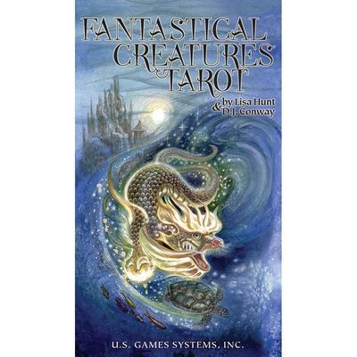 Fantastical Creatures Tarot Deck by D.J. Conway, Lisa Hunt, SKU UG-FC78, UPC 6016205219233