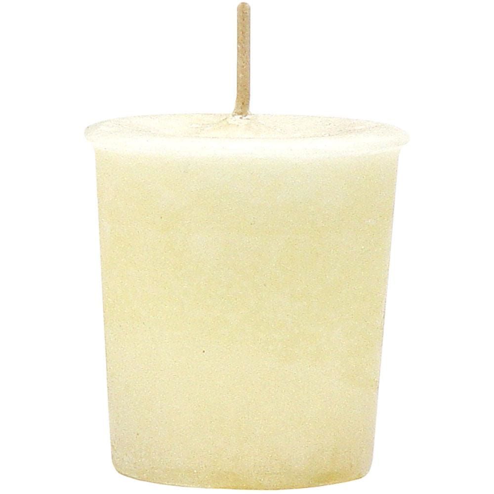 Unscented Votive Candle - White (Box of 18), SKU CJ-T073, UPC 6016205124179
