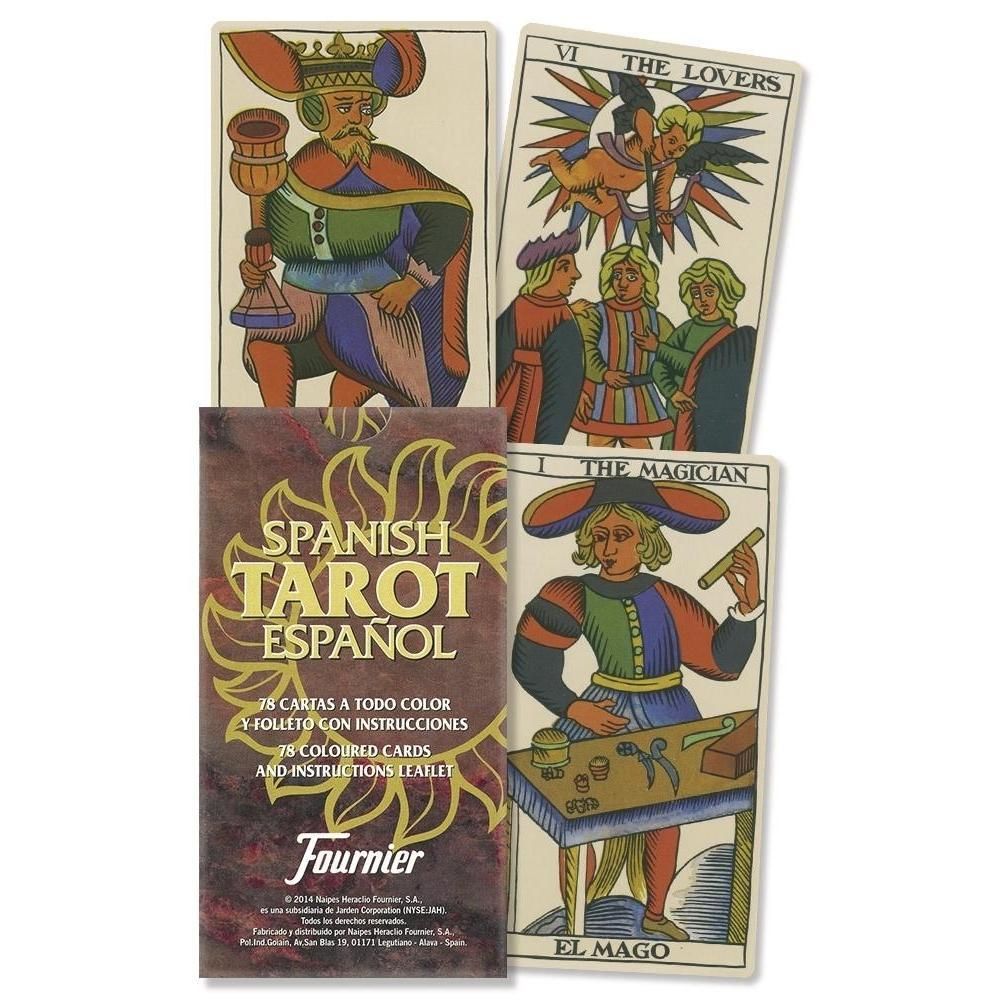 Spanish Tarot by Lo Scarabeo, SKU LW1563, UPC 6016221039044