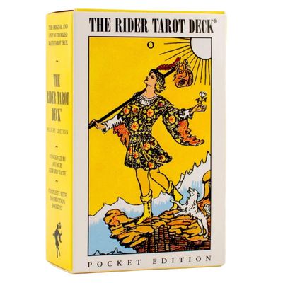 Rider-Waite Tarot Deck (Pocket Edition) by Pamela Colman Smith, SKU UG-PWR78, UPC 6016225640635