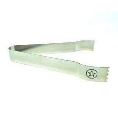 5.75&quot; Stainless Steel Tongs for Charcoal - Pentagram, SKU CTP, UPC 6016212096070