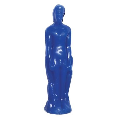 8&quot; Male Candle - Blue, SKU RM-10927, UPC 6016208817894