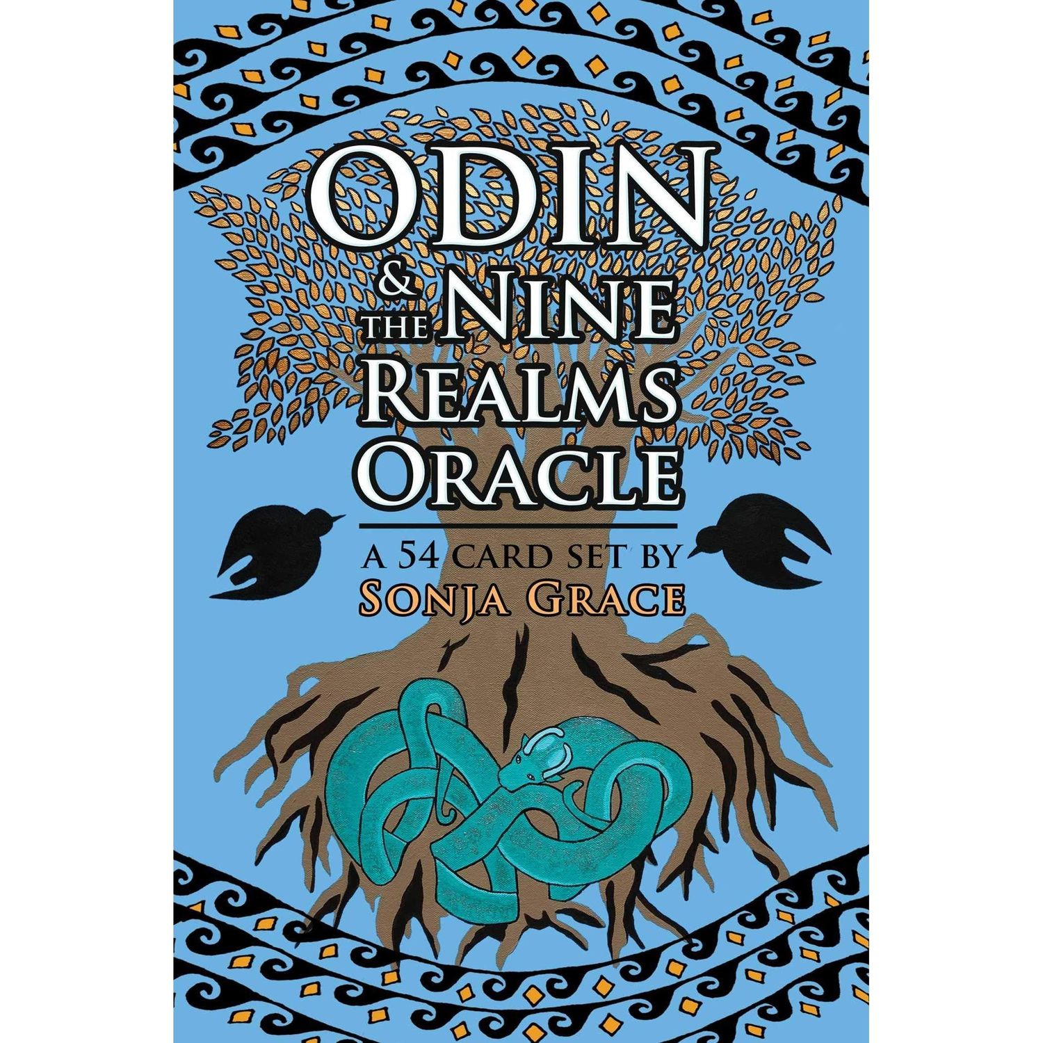 Odin &amp; The Nine Realms Oracle by Sonja Grace, SKU SS-11, UPC 6016202592575