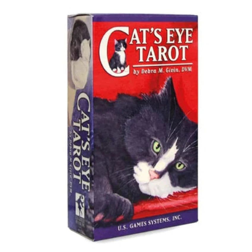 Cat&#39;s Eye Tarot Deck by Debra M. Givin, SKU UG-CAT78, UPC 6016203814805