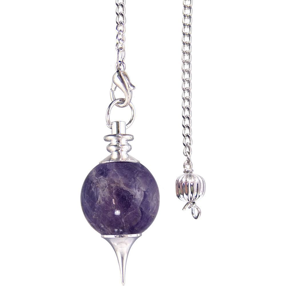 Pendulum Sephoroton - Amethyst, SKU KH-61313, UPC 6016226546516