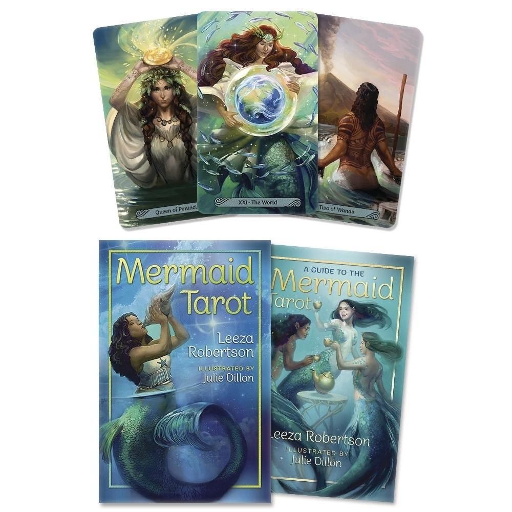 Mermaid Tarot by Leeza Robertson, Julie Dillon, SKU LW714, UPC 6016204577501