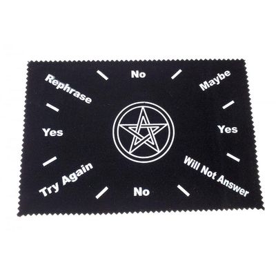 8&quot; x 12&quot; Pentagram Pendulum Mat, SKU PMT-P, UPC 6016222326358