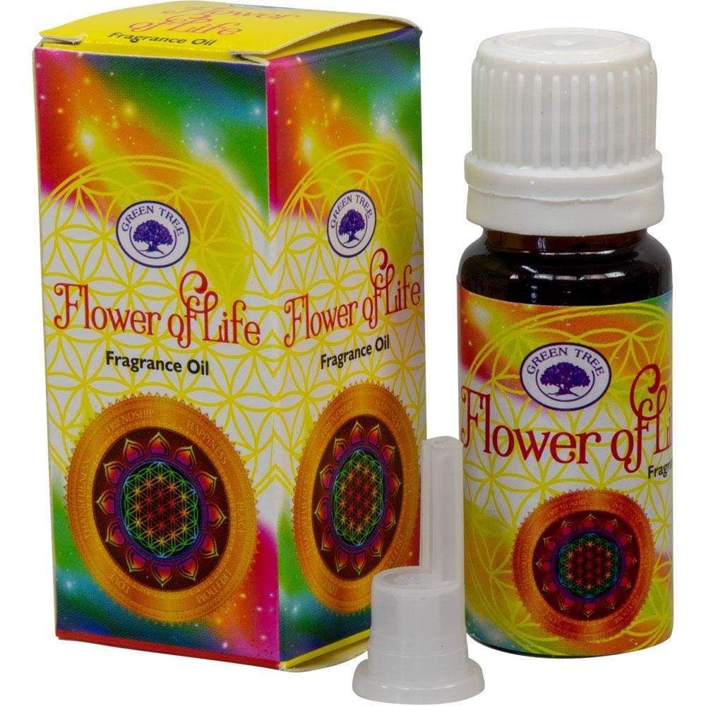 10 ml Green Tree Fragrance Oil - Flower of Life, SKU KH-72779, UPC 6016202341357