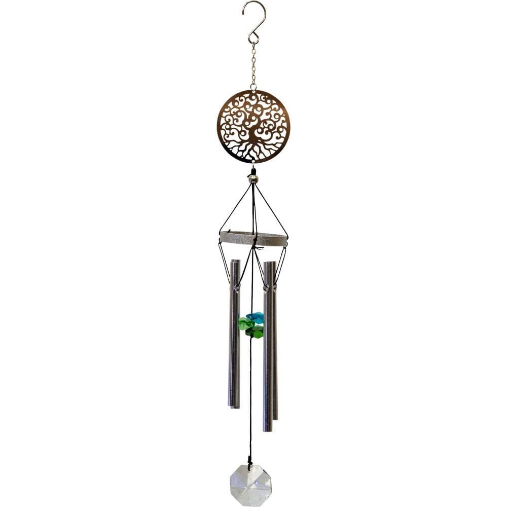 11.25&quot; Sun Chime - Tree of Life, SKU KH-30207, UPC 6016210173124