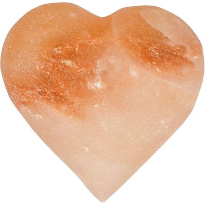 3&quot; Heart Stone Carving - Himalayan Salt, SKU KH-63155, UPC 6016205990989