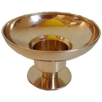4.75&quot; Brass Universal Candle Holder, SKU CS26, UPC 6016211332322