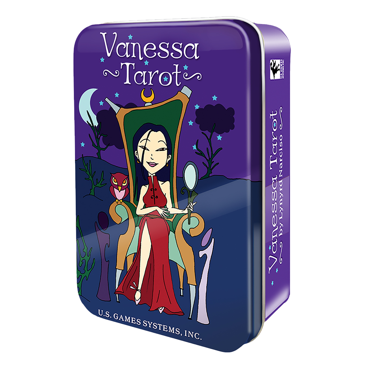 Vanessa Tarot Deck in a Tin by Lynyrd-Jym Narciso, SKU UG-VAN78, UPC 6016218333315
