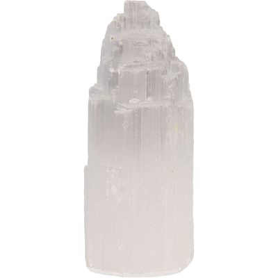 4&quot; Selenite Iceberg Rough Stone Specimen, SKU J06-SELTW-10, UPC 6016217554513