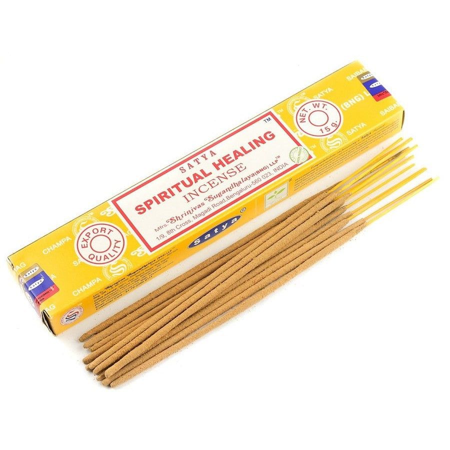 Spiritual Healing Satya Incense Sticks 15 gram, SKU SHE15, UPC