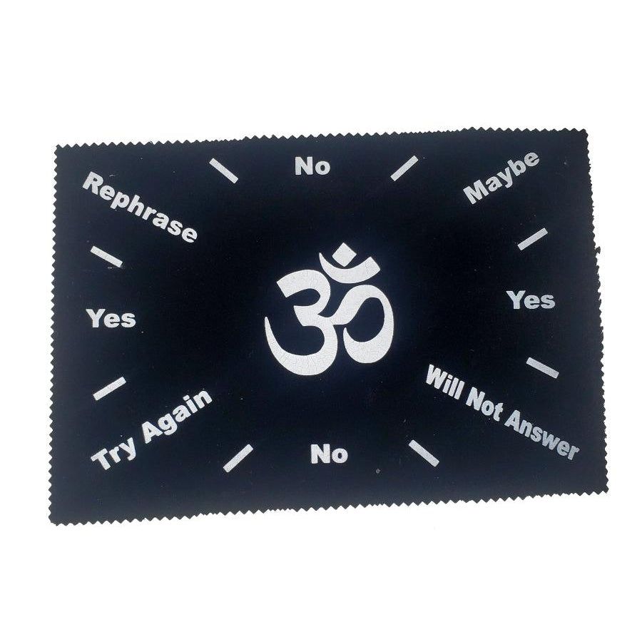 8&quot; x 12&quot; Om Pendulum Mat, SKU PMT-O, UPC 6016200652653