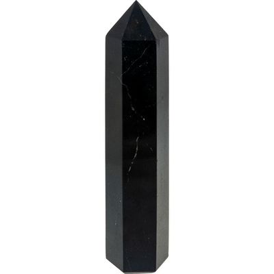 3-4&quot; Gemstone Obelisk - Black Tourmaline, SKU KH-76185, UPC 6016232125156