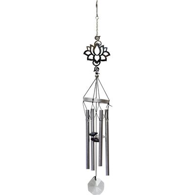 11&quot; Sun Chime - Lotus, SKU KH-30210, UPC 6016202292239