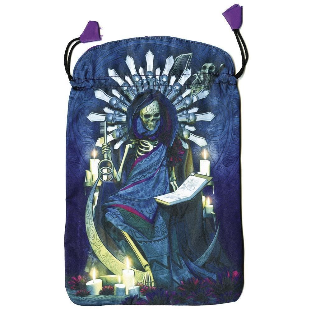 Santa Muerte Satin Tarot Bag by Fabio Listrani, SKU LW1358, UPC 6016214260257