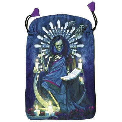 Santa Muerte Satin Tarot Bag by Fabio Listrani, SKU LW1358, UPC 6016214260257