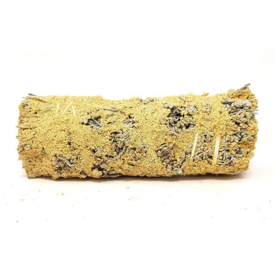 4&quot; Mountain Sage &amp; Palo Santo Smudge Stick, SKU L01-06-ms1-palo, UPC 6016205585543