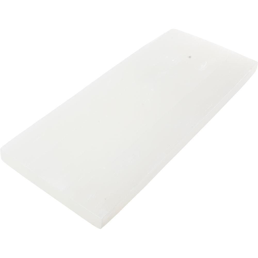 8&quot; Selenite Charging Plate Large - Rectangle, SKU KH-63145, UPC 6016225178169